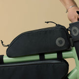 Fjällräven Hoja Top Tube Bag - Black - Find Your Feet Australia Hobart Launceston Tasmania