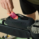 Fjällräven Hoja Top Tube Bag - Black - Find Your Feet Australia Hobart Launceston Tasmania