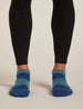Icebreaker Merino Run+ Ultralight Micro Socks (Men's) - Atlantis/Topaz - Find Your Feet Australia Hobart Launceston Tasmania