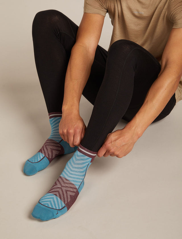 Icebreaker Merino Run+ Ultralight Mini Socks (Men's) Icebreaker