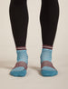 Icebreaker Merino Run+ Ultralight Mini Socks (Men's) - Topaz/Java - Find Your Feet Australia Hobart Launceston Tasmania