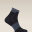 Icebreaker Merino Run+ Ultralight Mini Socks (Men's) - Black/Graphite