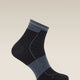Icebreaker Merino Run+ Ultralight Mini Socks (Men's) - Black/Graphite