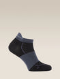 Icebreaker Merino Run+ Ultralight Micro Socks (Women's) - Obsidian/Black