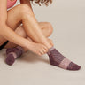 Icebreaker Merino Blend Run+ Ultralight Mini Socks (Women's) - Java/Summit - Find Your Feet Australia Hobart Launceston Tasmania