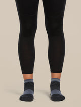 Icebreaker Merino Blend Run+ Ultralight Mini Socks (Women's) - Black/Graphite