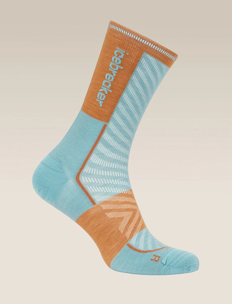 Icebreaker Merino Run+ Ultralight Crew Socks (Men's) - Hydro/Trail