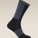Icebreaker Merino Run+ Ultralight Crew Socks (Men's) - Black/Graphite