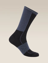 Icebreaker Merino Run+ Ultralight Crew Socks (Men's) - Black/Graphite