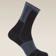 Icebreaker Merino Run+ Ultralight Crew Socks (Women's) - Black/Graphite