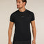 Icebreaker Merino Blend 125 Cool-Lite Speed Short Sleeve T-Shirt (Men's) - Black