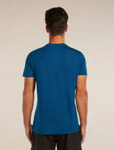 Icebreaker Merino Blend 125 Cool-Lite Speed Short Sleeve T-Shirt (Men's) - Atlantis