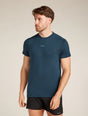Icebreaker Merino Blend 125 Cool-Lite Speed Short Sleeve T-Shirt (Men's) - Abyss