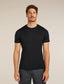 Icebreaker Merino 150 Tech Lite Short Sleeve T-Shirt (Men's) - Black