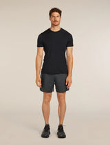 Icebreaker Merino 150 Tech Lite Short Sleeve T-Shirt (Men's) - Black