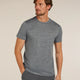 Icebreaker Merino 150 Tech Lite Short Sleeve T-Shirt (Men's) - Gritstone Heather