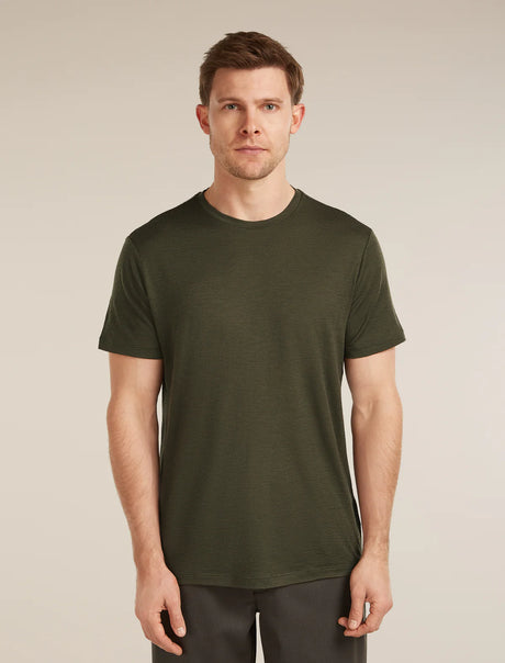 Icebreaker Merino 150 Tech Lite Short Sleeve T-Shirt (Men's) - Dark Loden