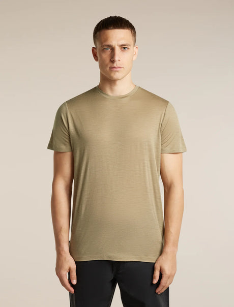  - Icebreaker Merino 150 Tech Lite Short Sleeve T-Shirt (Men's) - Cumin