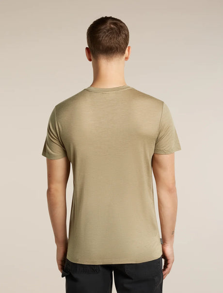  - Icebreaker Merino 150 Tech Lite Short Sleeve T-Shirt (Men's) - Cumin