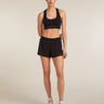 Icebreaker Merino Blend 260 ZoneKnit™ Seamless Bra (Women's) - Black - Find Your Feet Australia Hobart Launceston Tasmania