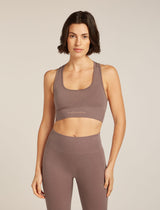 Icebreaker Merino Blend 260 ZoneKnit™ Seamless Bra (Women's) - Summit - Find Your Feet Australia Hobart Launceston Tasmania