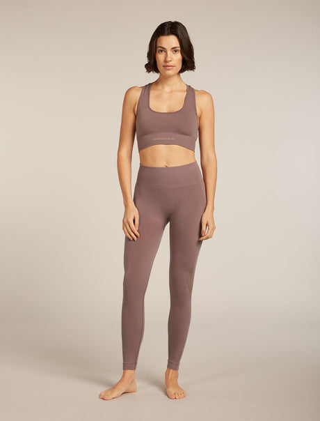 Icebreaker Merino Blend 260 ZoneKnit™ Seamless Bra (Women's) - Summit - Find Your Feet Australia Hobart Launceston Tasmania