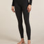 Icebreaker Merino Blend 260 ZoneKnit™ Seamless 25" Tights (Women's) - Black - Find Your Feet Australia Hobart Launceston Tasmania