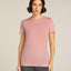 Icebreaker Merino 150 Tech Lite Short Sleeve T-Shirt (Women's) - Blush