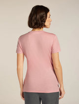 Icebreaker Merino 150 Tech Lite Short Sleeve T-Shirt (Women's) - Blush