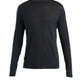 Icebreaker Merino Blend 125 Cool-Lite Sphere Long Sleeve T-Shirt (Men's) - Black