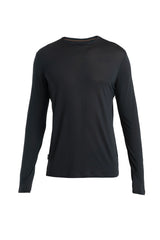 Icebreaker Merino Blend 125 Cool-Lite Sphere Long Sleeve T-Shirt (Men's) - Black