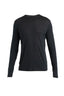 Icebreaker Merino Blend 125 Cool-Lite Sphere Long Sleeve T-Shirt (Men's) - Black