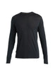 Icebreaker Merino Blend 125 Cool-Lite Sphere Long Sleeve T-Shirt (Men's) - Black