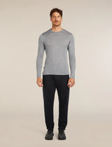 Icebreaker Merino Blend 125 Cool-Lite Sphere Long Sleeve T-Shirt (Men's) - Metro Heather