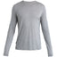 Icebreaker Merino Blend 125 Cool-Lite Sphere Long Sleeve T-Shirt (Men's) - Metro Heather