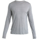 Icebreaker Merino Blend 125 Cool-Lite Sphere Long Sleeve T-Shirt (Men's) - Metro Heather
