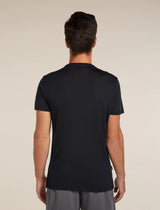 Icebreaker Merino Blend 125 Cool-Lite Sphere Short Sleeve T-Shirt (Men's) - Black