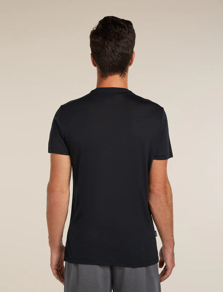 Icebreaker Merino Blend 125 Cool-Lite Sphere Short Sleeve T-Shirt (Men's) - Black