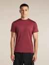  - Icebreaker Merino Blend 125 Cool-Lite Sphere Short Sleeve T-Shirt (Men's) - Port