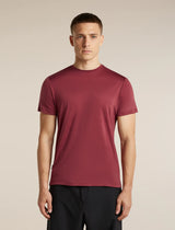  - Icebreaker Merino Blend 125 Cool-Lite Sphere Short Sleeve T-Shirt (Men's) - Port