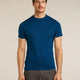 Icebreaker Merino Blend 125 Cool-Lite Sphere Short Sleeve T-Shirt (Men's) - Atlantis