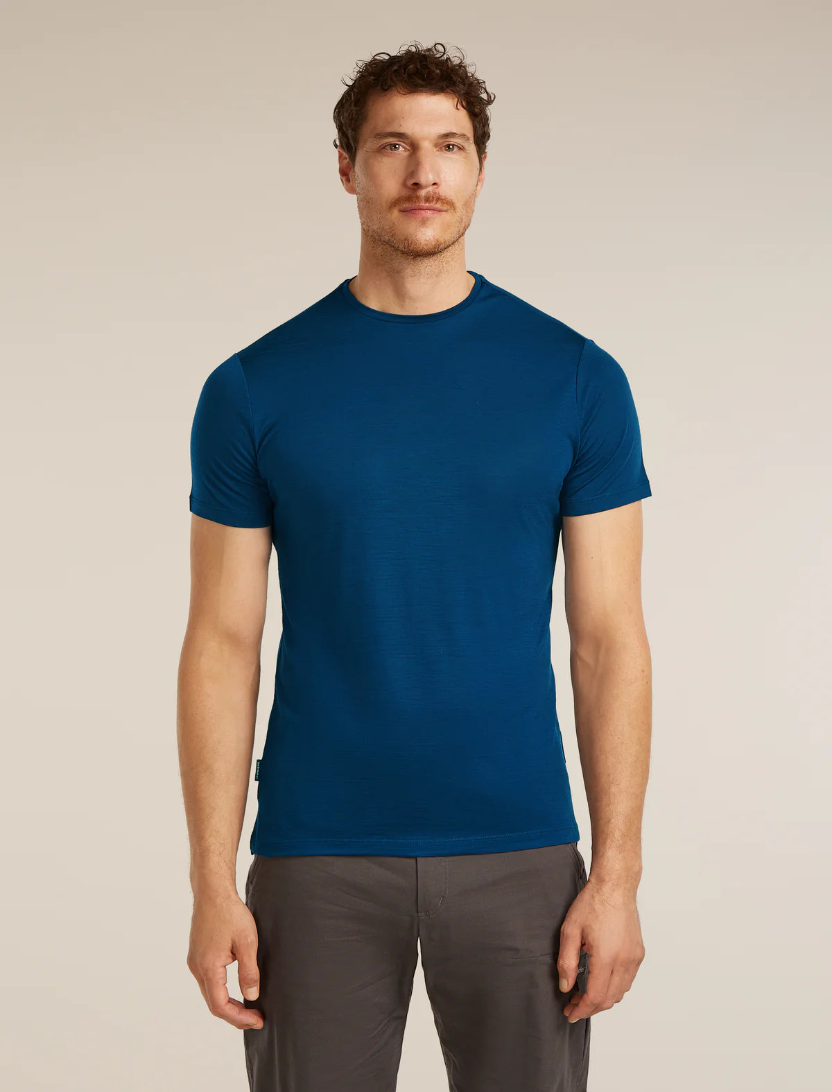 Icebreaker Merino Blend 125 Cool-Lite Sphere Short Sleeve T-Shirt (Men's) - Atlantis