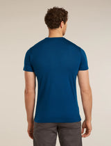 Icebreaker Merino Blend 125 Cool-Lite Sphere Short Sleeve T-Shirt (Men's) - Atlantis