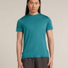 Icebreaker Merino Blend 125 Cool-Lite™ Sphere Short Sleeve T-Shirt (Men's) - Topaz - Find Your Feet Australia Hobart Launceston Tasmania