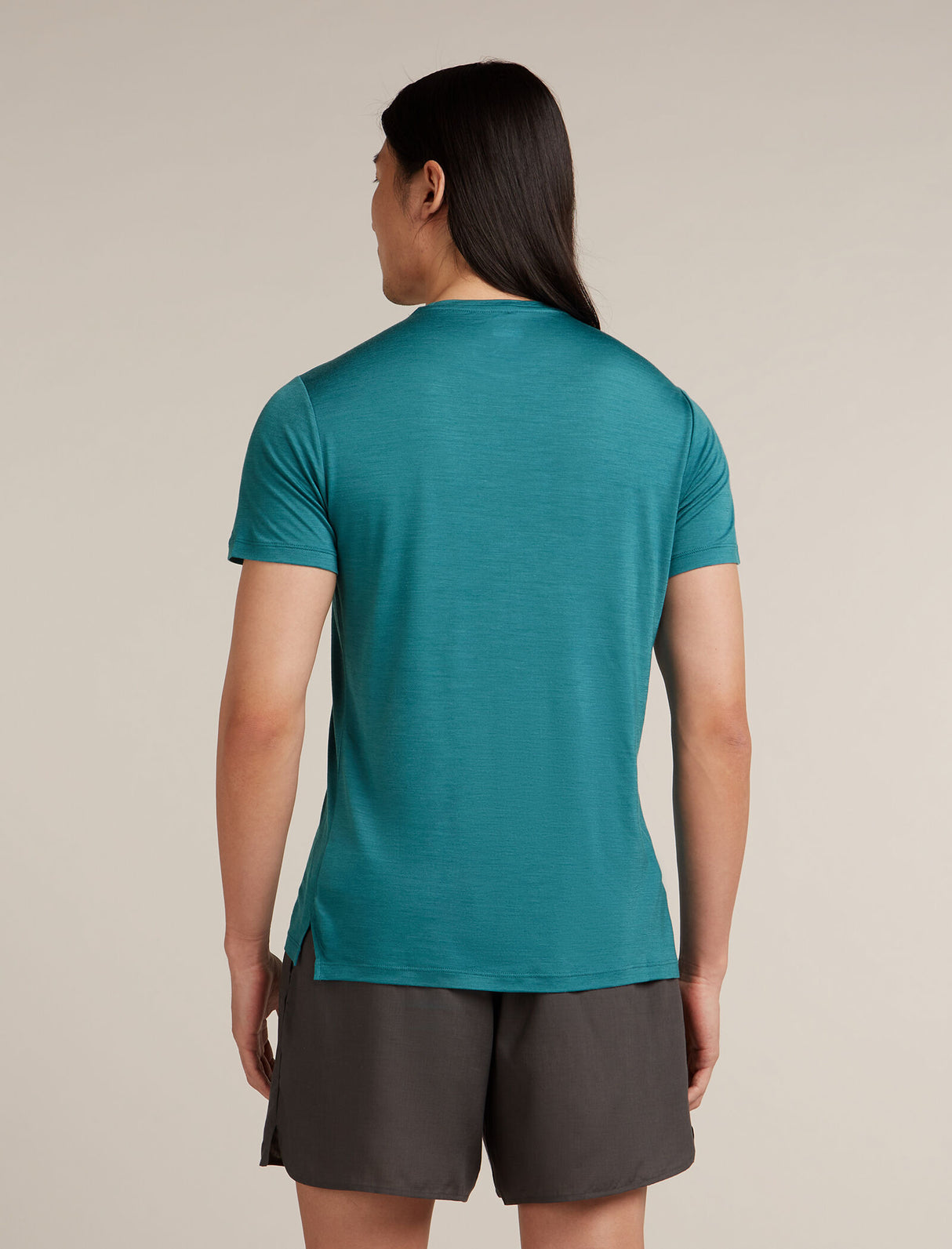 Icebreaker Merino Blend 125 Cool-Lite™ Sphere Short Sleeve T-Shirt (Men's) - Topaz - Find Your Feet Australia Hobart Launceston Tasmania