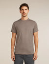 Icebreaker Merino Blend 125 Cool-Lite Sphere Short Sleeve T-Shirt (Men's) - Porcini