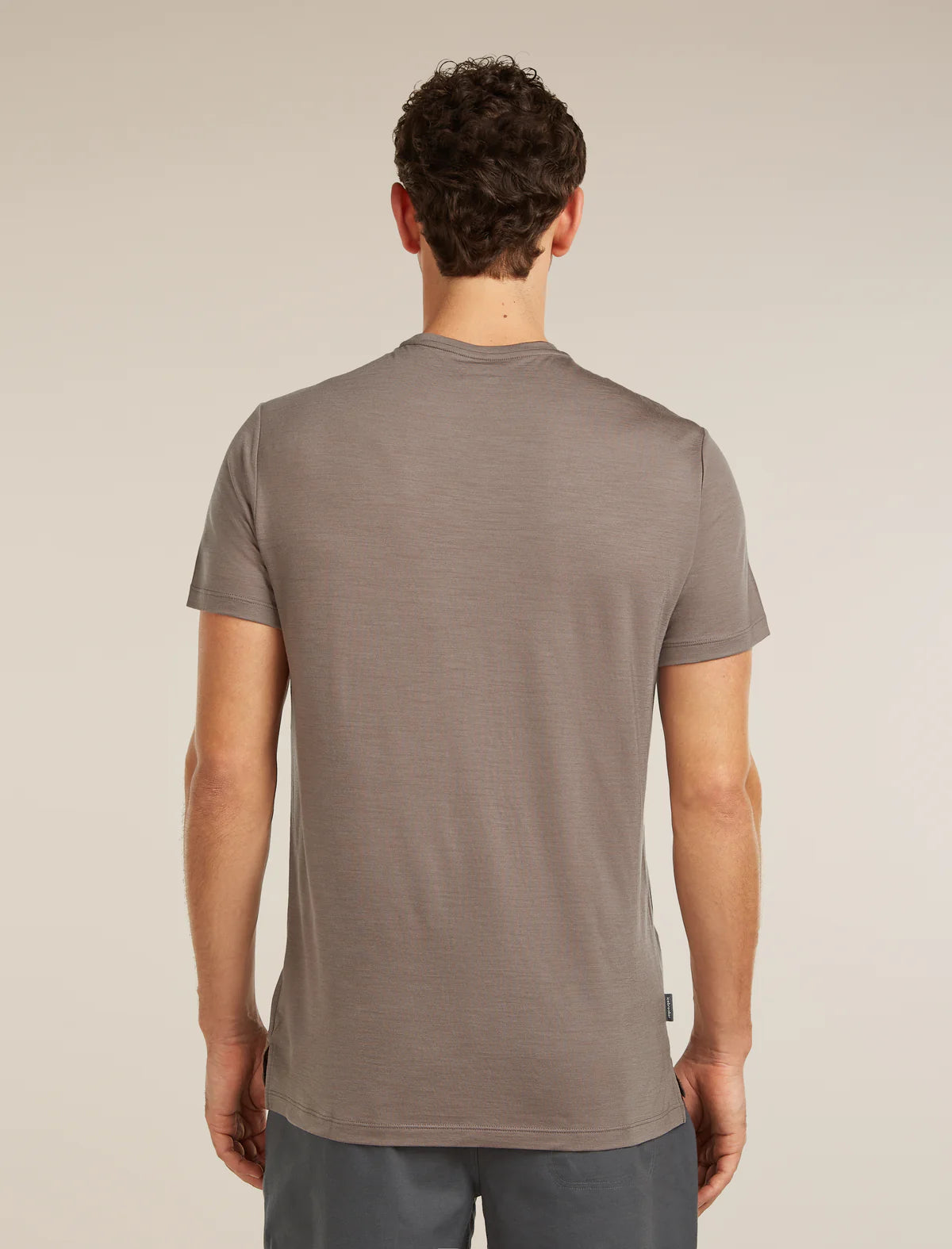 Icebreaker Merino Blend 125 Cool-Lite Sphere Short Sleeve T-Shirt (Men's) - Porcini