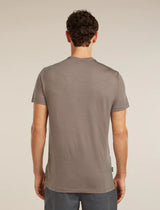 Icebreaker Merino Blend 125 Cool-Lite Sphere Short Sleeve T-Shirt (Men's) - Porcini