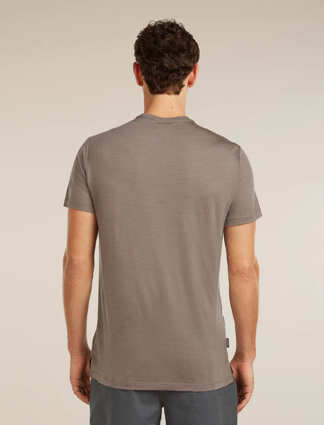 Icebreaker Merino Blend 125 Cool-Lite Sphere Short Sleeve T-Shirt (Men's) - Porcini