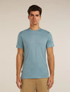 Icebreaker Merino Blend 125 Cool-Lite Sphere Short Sleeve T-Shirt (Men's) - Flint Blue